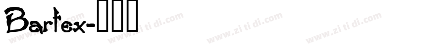 Bartex字体转换