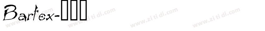 Bartex字体转换