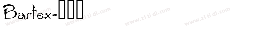 Bartex字体转换