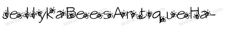 JellykaBeesAntiqueHa字体转换