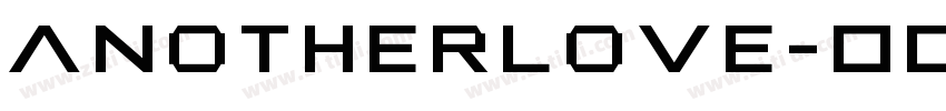 AnotherLove字体转换