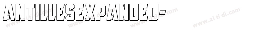 AntillesExpanded字体转换
