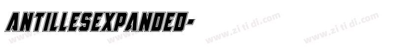AntillesExpanded字体转换
