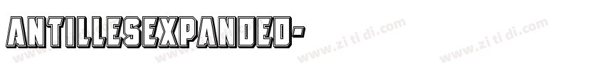 AntillesExpanded字体转换