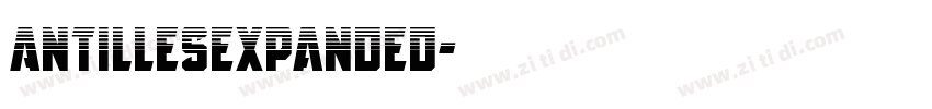 AntillesExpanded字体转换