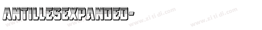 AntillesExpanded字体转换