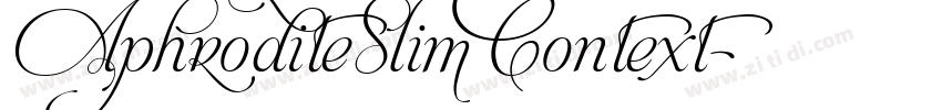 AphroditeSlimContext字体转换 AphroditeSlimContext字体转换