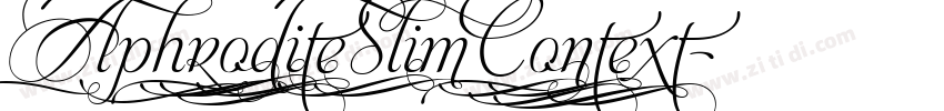 AphroditeSlimContext字体转换 AphroditeSlimContext字体转换