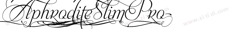 AphroditeSlimPro字体转换