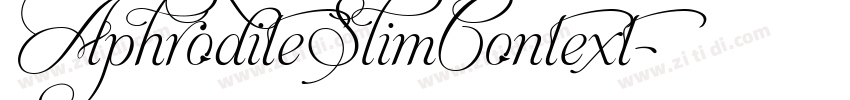 AphroditeSlimContext字体转换 AphroditeSlimContext字体转换