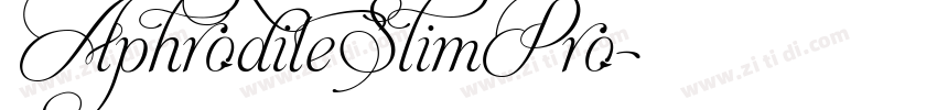 AphroditeSlimPro字体转换