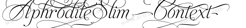 AphroditeSlimContext字体转换 AphroditeSlimContext字体转换