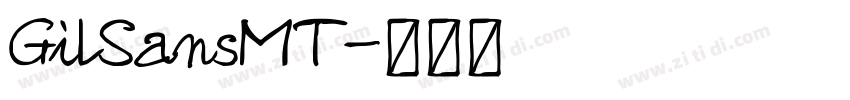 GilSansMT字体转换 GilSansMT字体转换