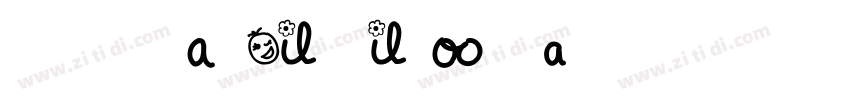 FoolDonkeyRegular字体转换
