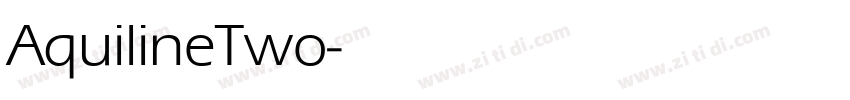 AquilineTwo字体转换 AquilineTwo字体转换