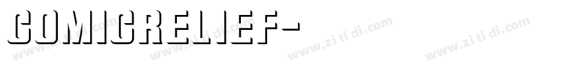 ComicRelief字体转换