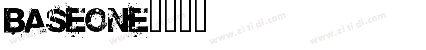 BaseOne字体转换
