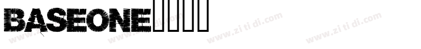 BaseOne字体转换