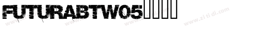 FuturaBTW05字体转换