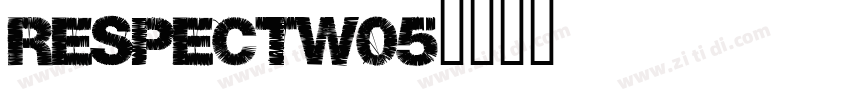 RespectW05字体转换