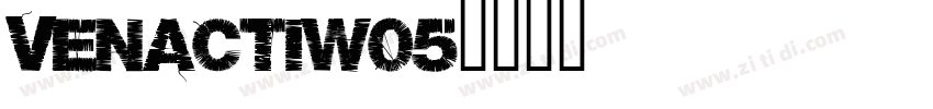 VenactiW05字体转换