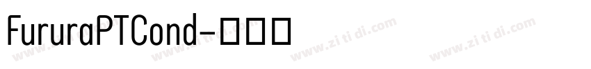 FururaPTCond字体转换