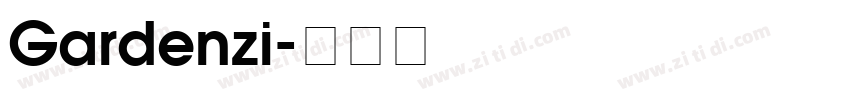 Gardenzi字体转换