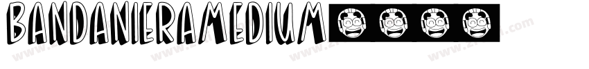 BandaNieraMedium字体转换