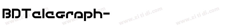 BDTelegraph字体转换