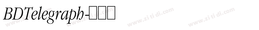 BDTelegraph字体转换