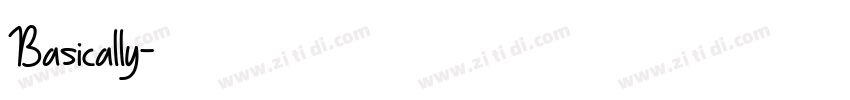 Basically字体转换