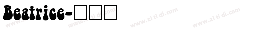Beatrice字体转换