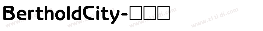 BertholdCity字体转换