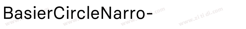 BasierCircleNarro字体转换 BasierCircleNarro字体转换