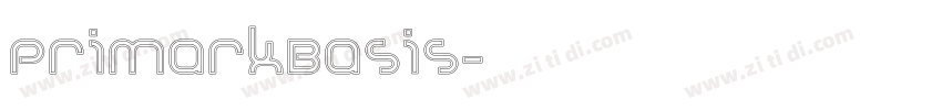 PrimarkBasis字体转换