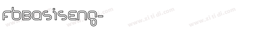 FbBasisEng字体转换