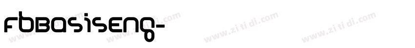 FbBasisEng字体转换