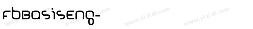 FbBasisEng字体转换