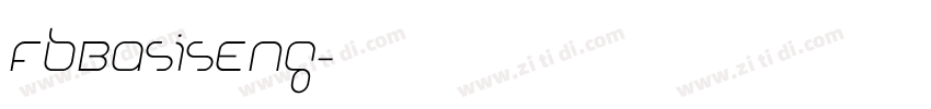 FbBasisEng字体转换