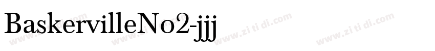 BaskervilleNo2字体转换