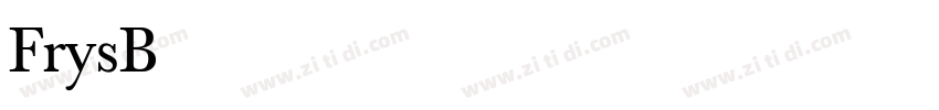 FrysBaskerville字体转换