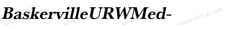 BaskervilleURWMed字体转换 BaskervilleURWMed字体转换