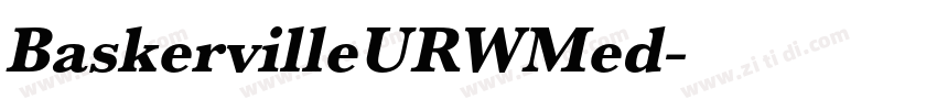 BaskervilleURWMed字体转换 BaskervilleURWMed字体转换