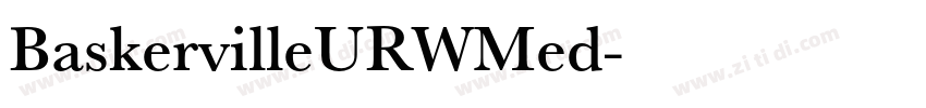 BaskervilleURWMed字体转换 BaskervilleURWMed字体转换