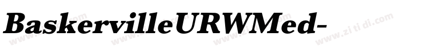 BaskervilleURWMed字体转换 BaskervilleURWMed字体转换
