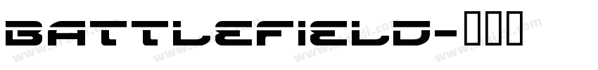 Battlefield字体转换