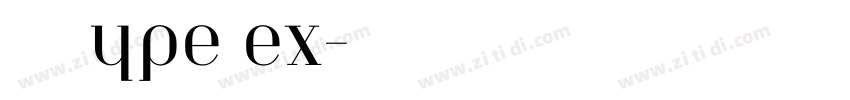 BMWTypeNex字体转换