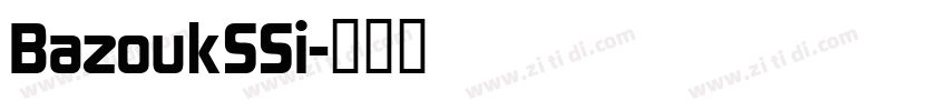 BazoukSSi字体转换