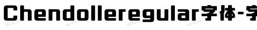 Chendolleregular字体字体转换