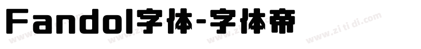 Fandol字体字体转换